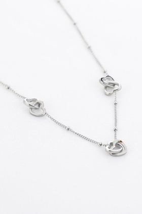 ketting Infinity Heart Zilver