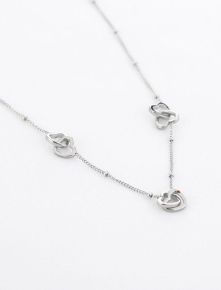 ketting Infinity Heart Zilver