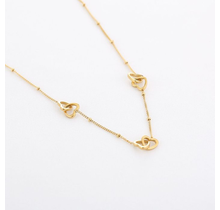 Ketting Infinity Heart Goud