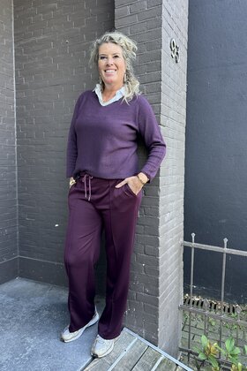 Broek Jacky Bordeaux