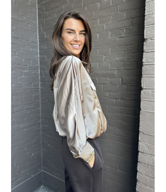 Blouse Mabel Taupe