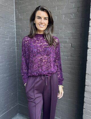 Top Balloon Kant Aubergine