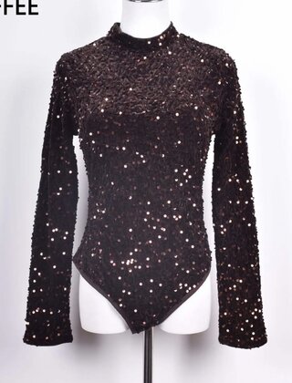 Body Paillet bruin