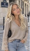 Trui Bianca beige