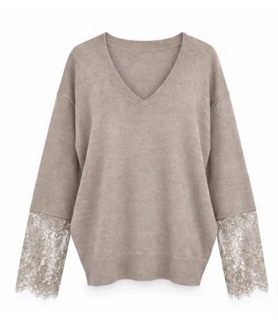 Trui Bianca beige