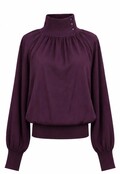Top Col Saskia burgundy