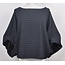 Top Pascale ruit blauw