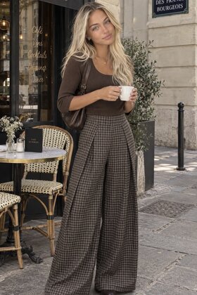 Broek Ruit Bruin