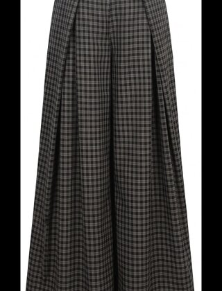Broek Ruit Zwart