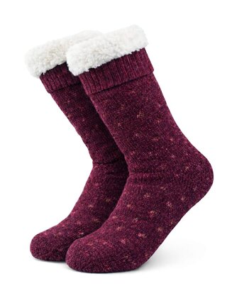Sokken Sparkle Bordeaux
