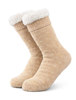 Sokken Sparkle Beige