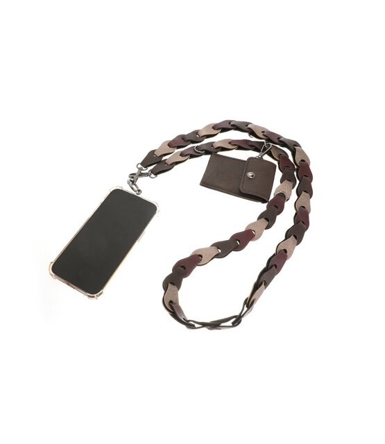 Telefoonkoord Met Portemonneetje Jip  Burgundy