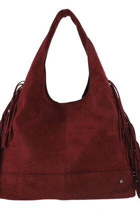 schoudertas Texas Burgundy