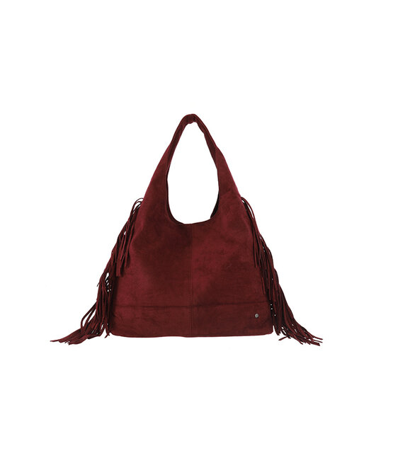 schoudertas Texas Burgundy