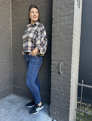 Jeans Amber Donkerblauw