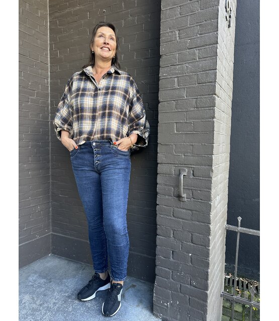 Jeans Amber Donkerblauw