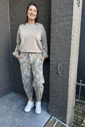 Broek Balloon Kim Army