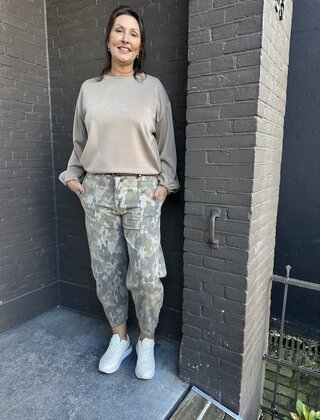 Broek Balloon Kim Army