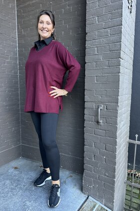 Trui Lieke Bordeaux