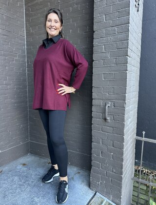 Trui Lieke Bordeaux