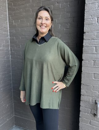Trui Lieke Groen