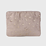 Laptop hoes hartjes beige