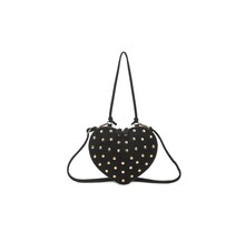 Tas Hart studs zwart