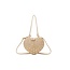 Tas Hart studs beige