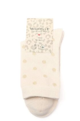 Sokken Stip Beige