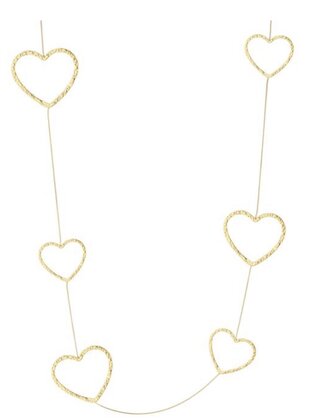 Ketting Hart Lang Goud