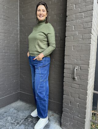 Jeans Balloon Stella Blauw
