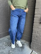 Jeans Balloon Stella Blauw