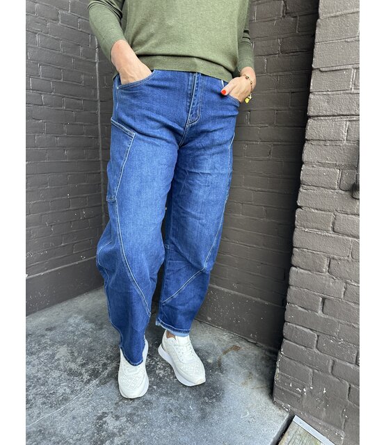 Jeans Balloon Stella Blauw