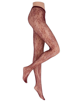 Panty Fiore bordeaux