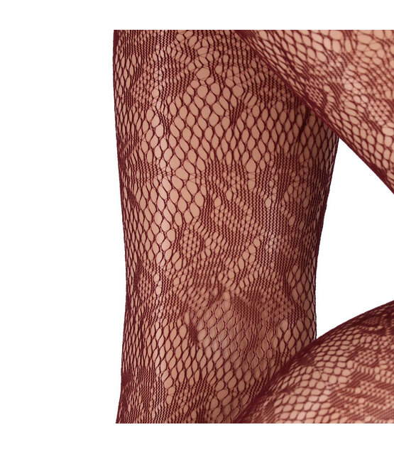 Panty Fiore bordeaux