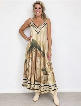 Jurk Italie goud