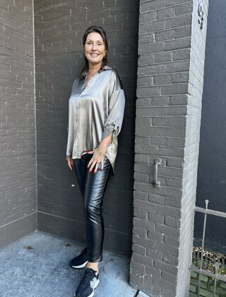 Blouse Manuela Taupe