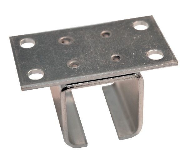 Plafondsteun voor ophangen Industrieel RVS Schuifsysteem