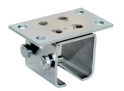 Grip-plafondsteun voor ophangen Industrieel RVS Schuifsysteem