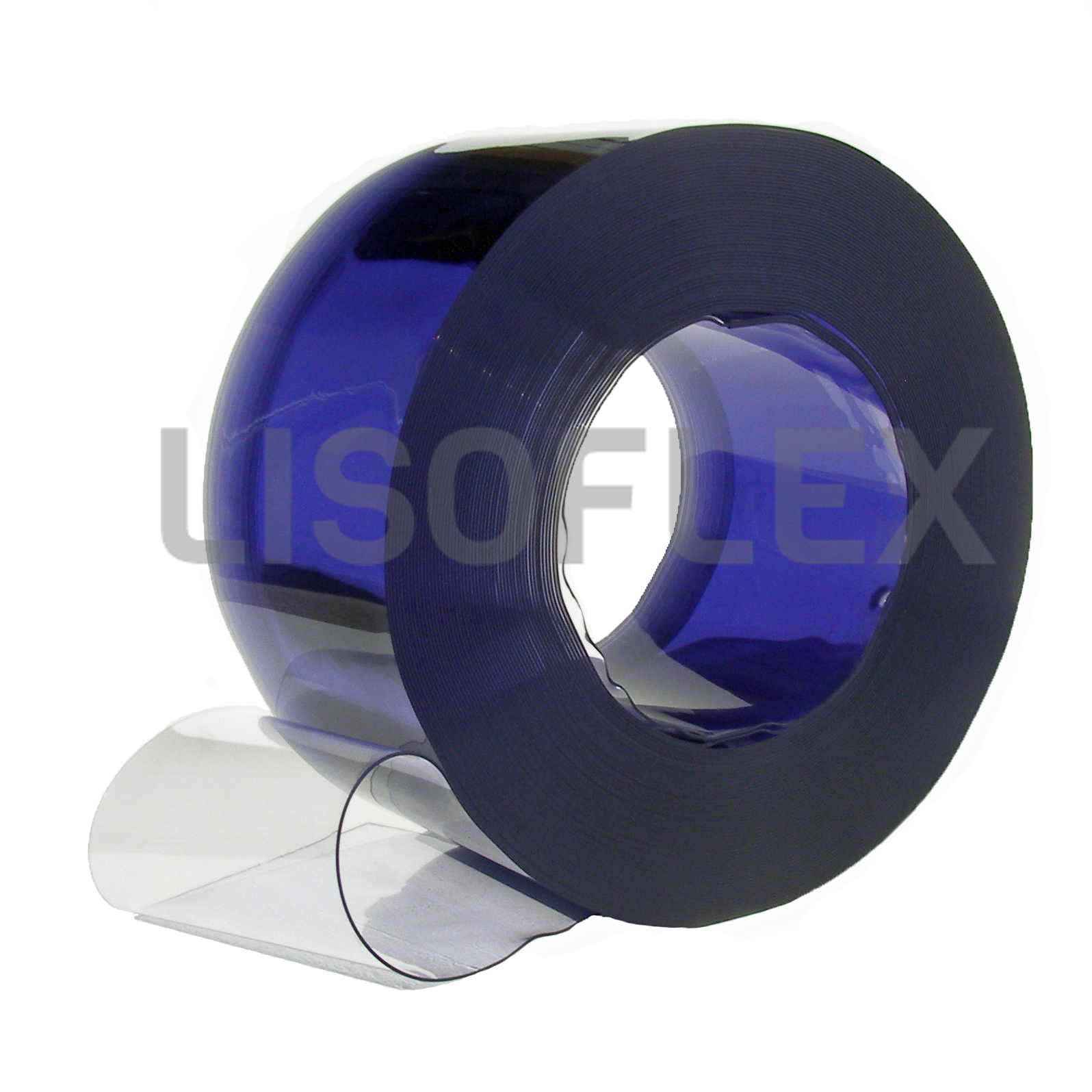 Pvc op de rol 20cm breed 2mm dik rol a 50 meter Transparant