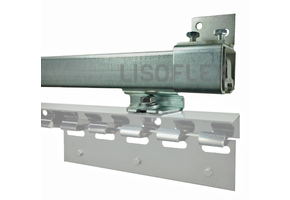 Industrieel RVS Schuifsysteem complete set incl. montagemateriaal