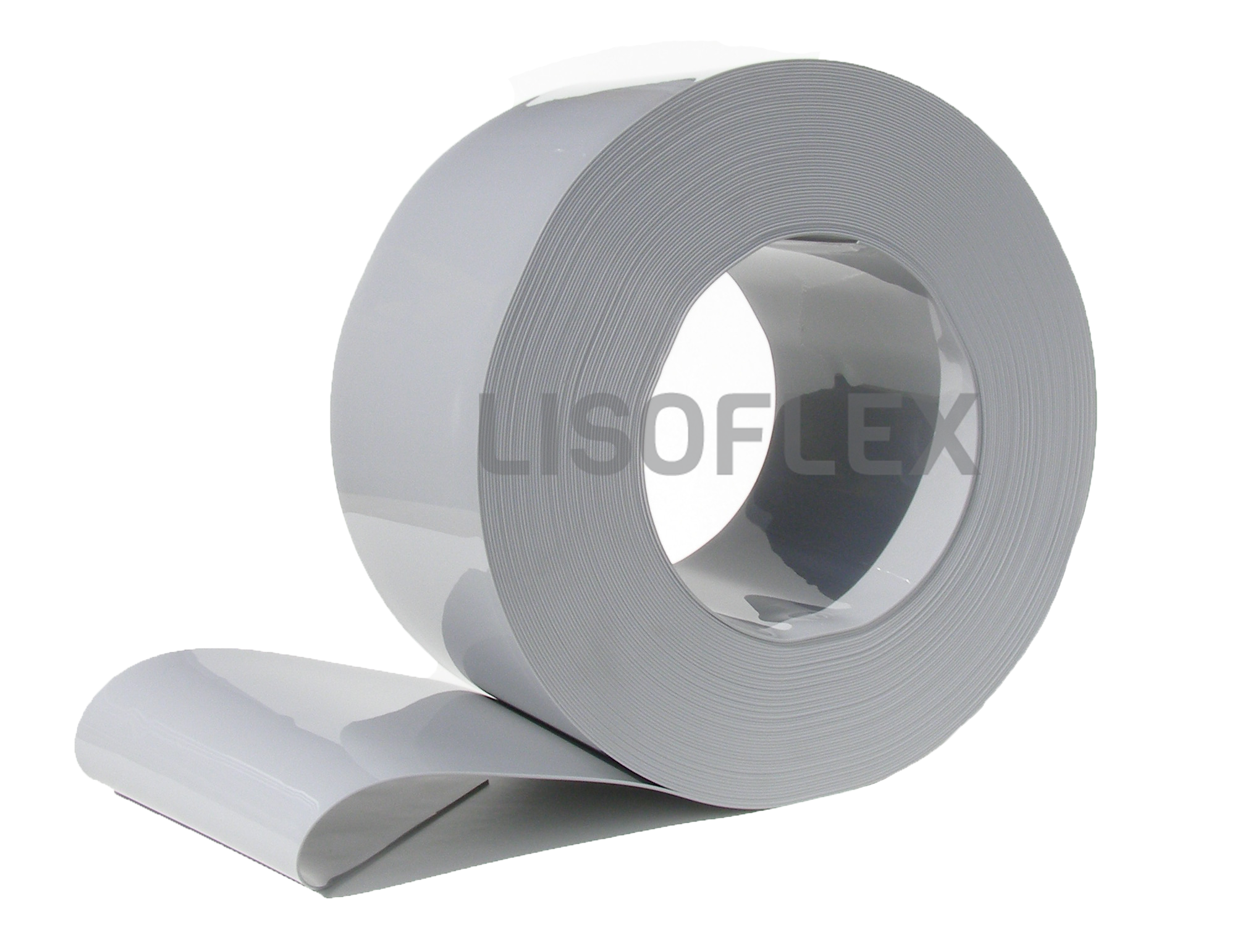 Pvc op de rol 20cm breed 2mm dik rol a 50 meter Grijs