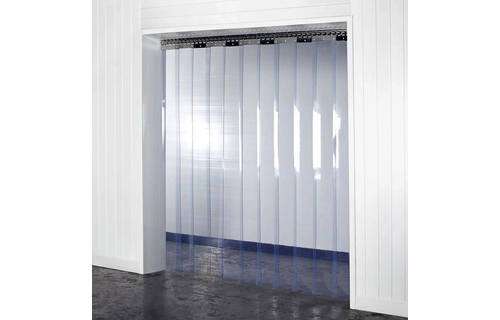 Strokengordijn op Maat - Kant en Klaar - Diepvrieskwaliteit Transparant pvc stroken 200x2mm