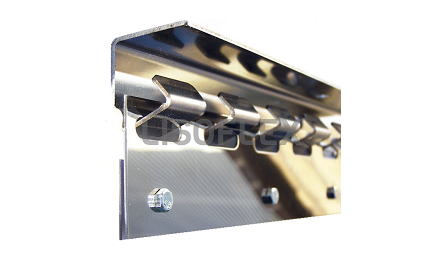 Strokengordijn op Maat - Kant en Klaar - Transparant pvc stroken 400x4mm