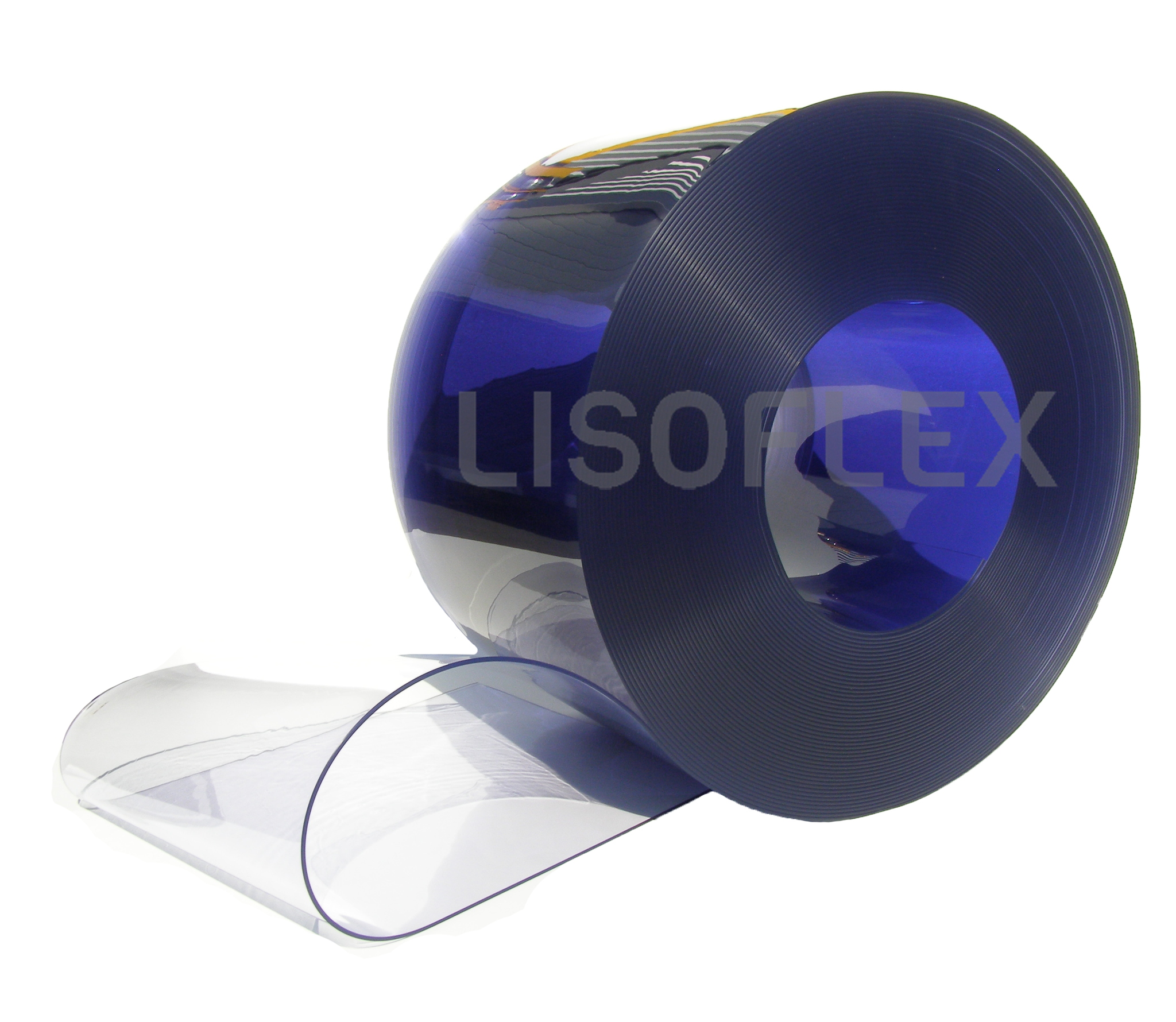 Pvc op de rol 40cm breed 2mm dik rol a 50 meter Transparant