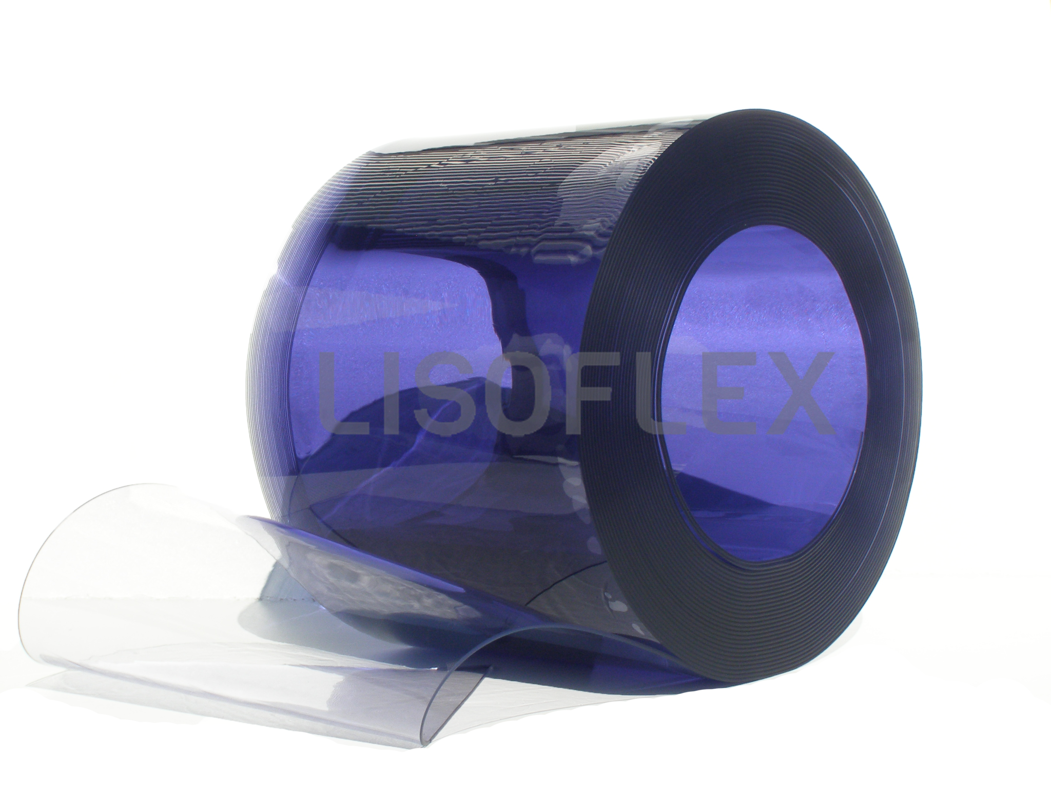 Pvc op de rol 40cm breed 3mm dik rol a 25 meter Transparant