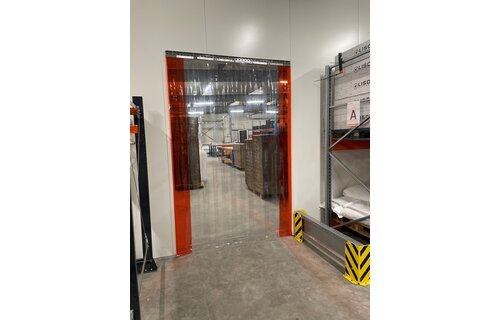 Strokengordijn op Maat - Kant en Klaar - Transparant pvc stroken 200x2mm