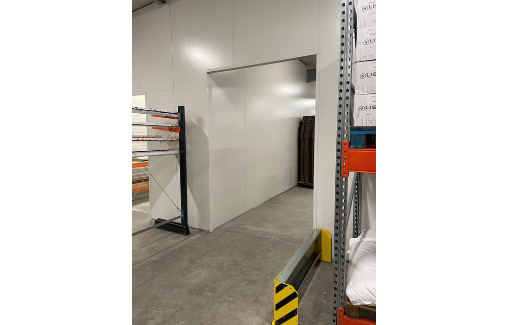 Strokengordijn op Maat - Kant en Klaar - Blauw Ondoorzichtig pvc stroken 200x2mm