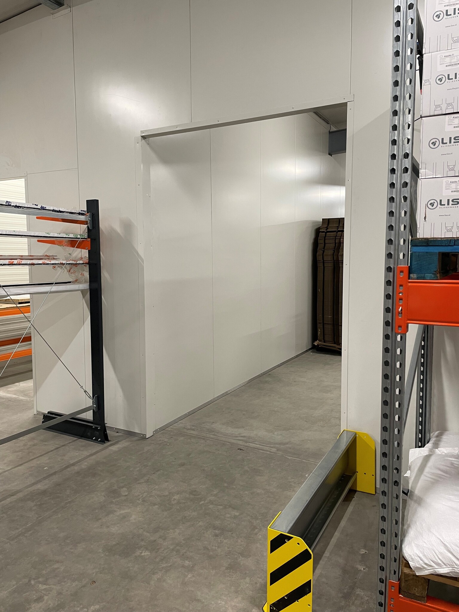 Strokengordijn op Maat - Kant en Klaar - Blauw Ondoorzichtig pvc stroken 200x2mm