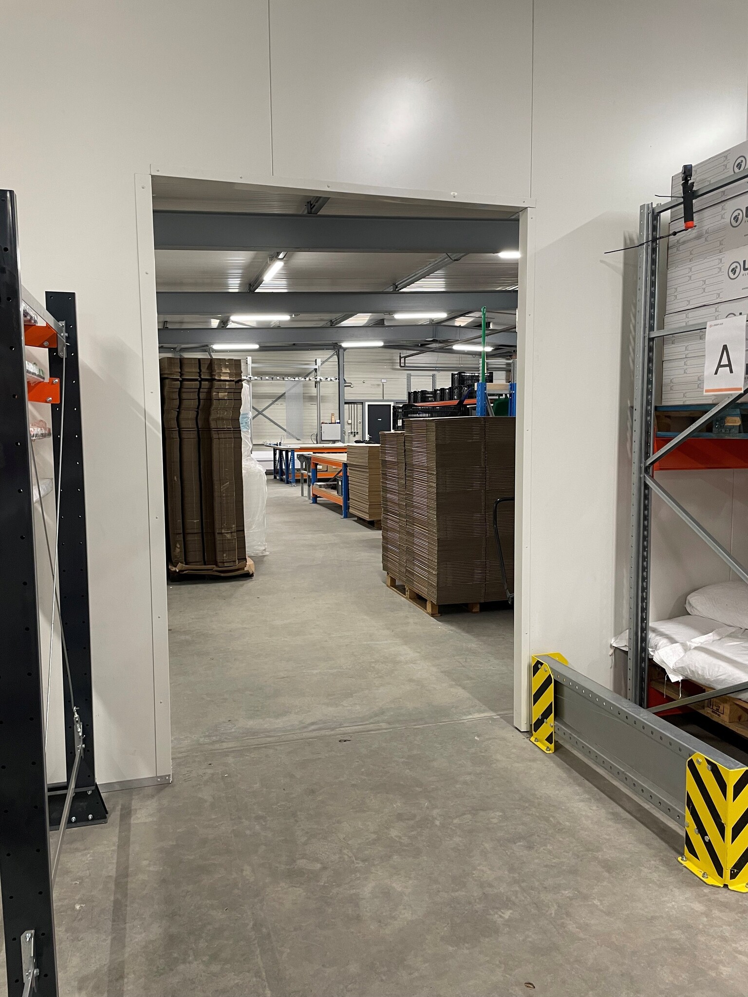 Strokengordijn op Maat - Kant en Klaar - Blauw Ondoorzichtig pvc stroken 200x2mm